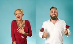 First Dates Hotel 2018 Channel 4 press publicity image Emma and Luke