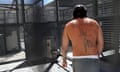 ***BESTPIX*** San Quentin State Prison's Death Row<br>SAN QUENTIN, CA - AUGUST 15: A condemned inmate stands in a cell in the yard outside of San Quentin State Prison's death row adjustment center on August 15, 2016 in San Quentin, California. San Quentin State Prison opened in 1852 and is California's oldest penitentiary. The facility houses the state's only death row for men that currently has 700 condemned inmates. (Photo by Justin Sullivan/Getty Images) ***BESTPIX***