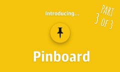 Introducing... Pinboard
