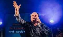 Barrioke with Shaun Williamson at Truck festival, Oxfordshire, in 2019.
