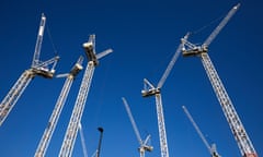 Cranes at work in Manchester