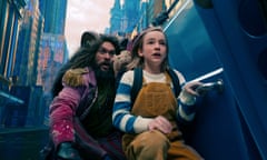 Jason Momoa and Marlow Barkley in Slumberland