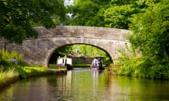 The Lancaster Canal near Bolton-le-Sands.