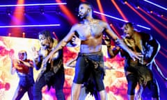 Jason Derulo performing in Manchester.