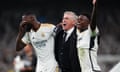 Carlo Ancelotti called it 'something magical, there's not much explanation', after Real Madrid scored two goals in two and a half minutes in the dying stages to complete another astonishing Champions League comeback with a 2-1 (4-3 agg) victory over Bayern Munich