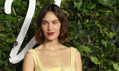 Alexa Chung at the Fashion awards 2021 at the Royal Albert Hall in London.