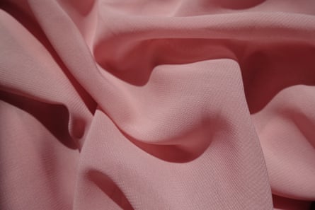 Pink fabric