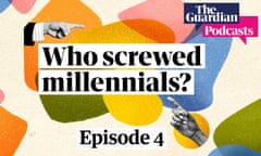 Who screwed millennials cover art for website. Episode 4.