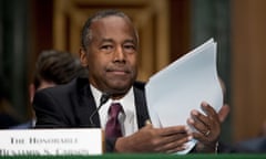 Ben Carson<br>Housing and Urban Development Secretary Ben Carson appears before a Senate Banking Committee hearing on “Housing Finance Reform: Next Steps” on Capitol Hill, Tuesday, Sept. 10, 2019, in Washington. Trump administration officials appear before Congress to defend their plan for ending government control of Fannie Mae and Freddie Mac. (AP Photo/Andrew Harnik)
