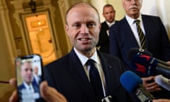 Joseph Muscat speaking in November 2019