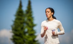 Katarina Johnson-Thompson trains in Gotzis before this weekend’s HypoMeeting