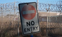 A no entry sign at Darwin’s Don Dale youth detention centre 