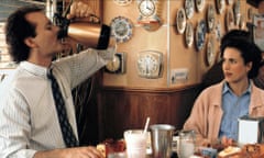 Bill Murray and Andie MacDowell in Groundhog Day