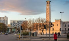 Buildings in central Southampton