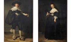 Tainted? … Rembrandt’s portraits of sugar-rich couple Marten Soolmans and Oopjen Coppit.