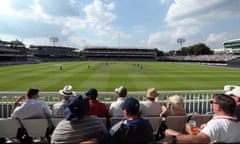 Wisden states Robert Percival threw a cricket ball 140 yards and two feet – approximately the distance between the Tavern Stand at Lord’s (foreground) and the Grand Stand. 