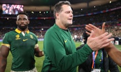 Rassie Erasmus (right)