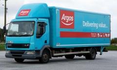 An Argos lorry