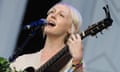 Laura Marling performing at Glastonbury, 25 June 2017.