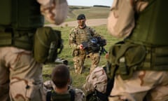 One of the many roles of the British army has been weapons training in the UK for Ukrainian recruits.