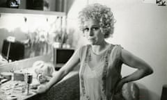 Barbara Windsor in her dressing room at the Prince of Wales Theatre