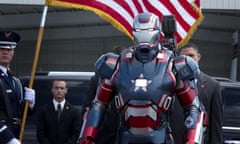 The director and co-writer of Iron Man 3 says the film was originally written to feature a female villain.