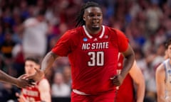 DJ Burns has helped the NC State Wolfpack to a surprising run to the NCAA Tournament Final Four