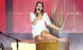 Classic, fatalistic Americana ... Lana Del Ray headlines the final night of Latitude.