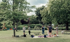 ‘Parks are fab places to be, they are valuable to communities.’: Clissold Park in Stoke Newington, north London.
