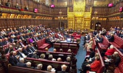 The interior of the House of Lords