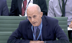 Philip Rycroft addresses a parliamentary select committee during his time as DExEU permanent secretary.