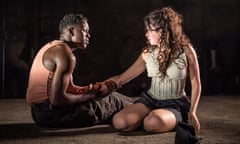 Toheeb Jimoh and Isis Hainsworth as Romeo and Juliet