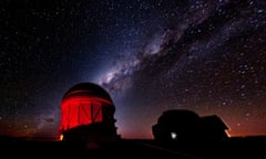 The Dark Energy Survey uses a 570-megapixel camera mounted on the Blanco Telescope, at the CTI Observatory in Chile, to image 5,000 square degrees of southern sky. The survey has already discovered more than 1,000 supernovae and mapped millions of galaxies to help us understand the accelerating expansion of our universe.