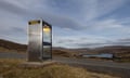 KX100 phone box on the Isle of Harris