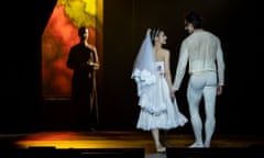 Alina Cojocaru and Sergei Polunin in Romeo and Juliet.