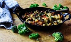 Ali Recanati’s kale and cauliflower mac and cheese