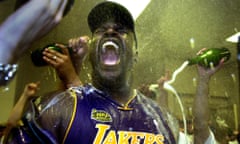 The Lakers have 16 NBA titles, including this one in 2001