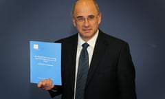 Leveson Inquiry set to be shelved<br>File photo dated 29/11/12 of Lord Justice Leveson with the Report from the Inquiry into the Culture, Practices and Ethics of the Press, as Labour have accused David Cameron of “reneging on a promise” to investigate allegations of improper relationships between the press and police, following unconfirmed reports that ministers plan to shelve the second part of the Leveson Inquiry. PRESS ASSOCIATION Photo. Issue date: Wednesday February 10, 2016. See PA story POLITICS Levesen. Photo credit should read: Gareth Fuller/PA Wire