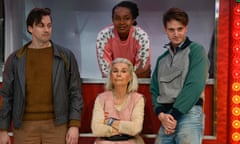 Richard Pyros, Emele Ugavule, Robyn Nevin and Tom Conroy in Mother Courage and Her Children