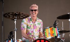 2022 Coachella Valley Music And Arts Festival - Weekend 2 - Day 2<br>INDIO, CALIFORNIA - APRIL 23: Drummer Josh Freese of The Vandals performs on the Sahara Stage during Weekend 2, Day 2 of the 2022 Coachella Valley Music and Arts Festival on April 23, 2022 in Indio, California. (Photo by Scott Dudelson/Getty Images for Coachella)