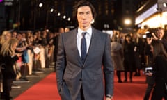 Adam Driver arrives for the Marriage Story premiere at the Odeon, Leicester Square in London.