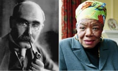 Rudyrard Kipling and Maya Angelou