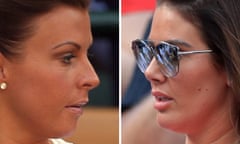 Rebekah Vardy (right) has launched libel proceedings against Coleen Rooney (left).