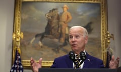 President Biden Delivers Remarks At The White House<br>WASHINGTON, DC - AUGUST 24: U.S. President Joe Biden speaks on student loan debt in the Roosevelt Room of the White House August 24, 2022 in Washington, DC. President Biden announced steps to forgive $10,000 in student loan debt for borrowers who make less than $125,000 per year and cap payments at 5 percent of monthly income. (Photo by Alex Wong/Getty Images)