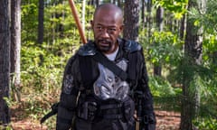 null<br>Lennie James as Morgan Jones - The Walking Dead _ Season 8, Episode 14 - Photo Credit: Gene Page/AMC