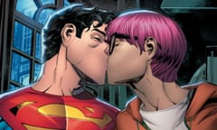 Jonathan Kent, the new Superman, with love interest Jay Nakamura.