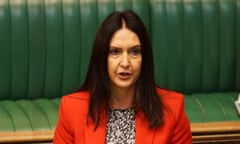 Margaret Ferrier in the Commons in 2021.