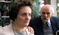 Gillian Hanna with Tony Steedman in the television film The Life and Death of Philip Knight, 1993. She played the mother of a teenager who took his own life after being jailed in an adult prison.