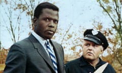 Sidney Poitier and Rod Steiger in In the Heat of the Night