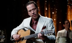 Stolidly consistent performance … Reda Kateb as Django Reinhardt.